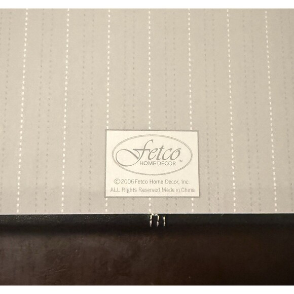 NWT Black Faux Leather White Stitching Pocket Photo Album Notes Spaces Fetco - Picture 5 of 6